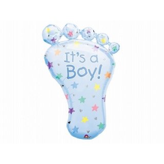 Foliový balonek "It's a boy", noha (zn. Anagram)