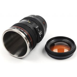 Hrnek FOTO objektiv, lens cup
