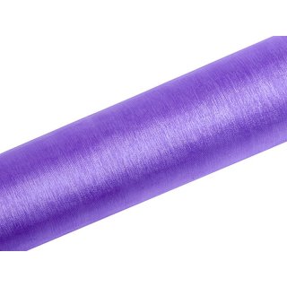 Organza, šeříková, 16cm/9m (zn. PartyDeco)
