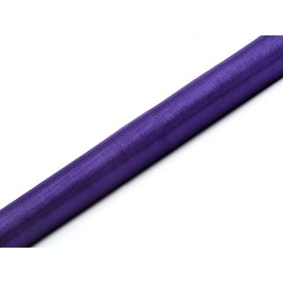 Organza, fialová, 0,36/9m