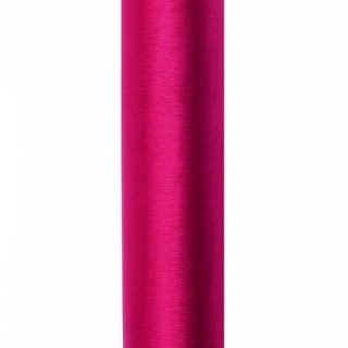 Organza, tmavě růžová, 16cm/9m (zn. PartyDeco)