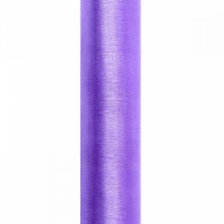 Organza, šeříková, 16cm/9m (zn. PartyDeco)