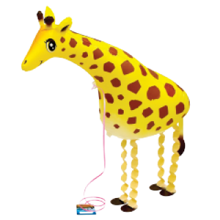 Foliový balonek "chodící" Žirafa