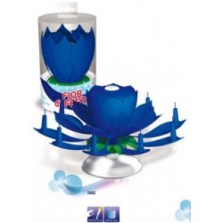Hrající fontána - modrá