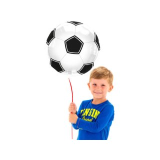 Foliový balónek fotbal 3D, koule 40 cm (zn. PartyDeco)