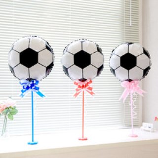 Foliový balónek fotbal 3D, koule 40 cm (zn. PartyDeco)