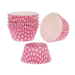 Papírový košíček Cupcake - růžový, 50x40mm, 12ks