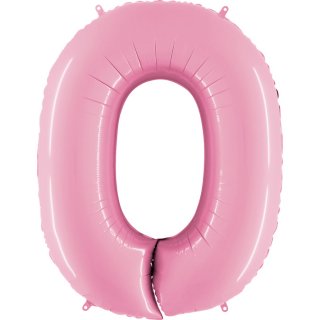 Fóliový balón 86 cm, růžový 0