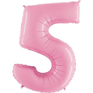 Fóliový balón 86 cm, růžový 5