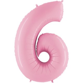 Fóliový balón 86 cm, růžový 6