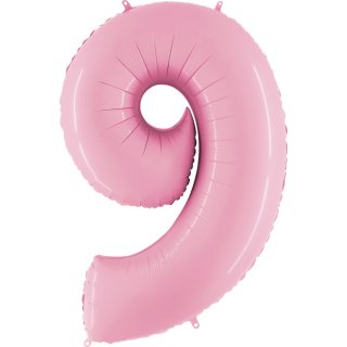 Fóliový balón 86 cm, růžový 9