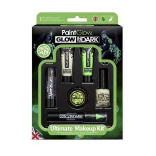 Sada svítící ve tmě Ultimate Makeup Kit (zn. PaintGlow)