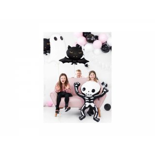 Fóliový balónek Kostlivec, velikost 84x100 cm (zn. PartyDeco)