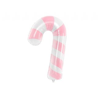 Foliový balónek Sladkost - růžovo/bílá, 46x74cm