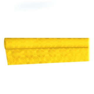 ubrus 8 x 1,2 m žlutý papírový - role