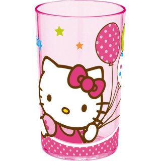 Pevný plastový kelímek "Hello Kitty", 220ml