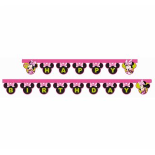 Závěsná girlanda Minnie Mouse Happy Helpres - Happy Birthday (zn. Procos)