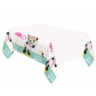 Plastový ubrus Minnie Mouse, rozměr 120x180cm (zn. Procos)