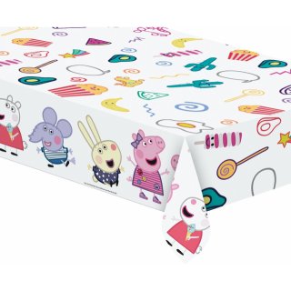 Plastový ubrus Prasátko Peppa, rozměr 120x180cm (zn. Procos)