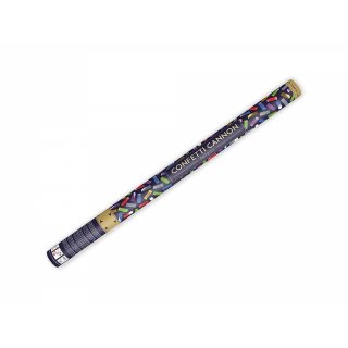 Vystřelovací konfety barevné proužky, metalické, délka 80cm (zn. PartyDeco)