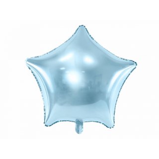 Foliový balónek Hvězda - bl.modrý, 48cm