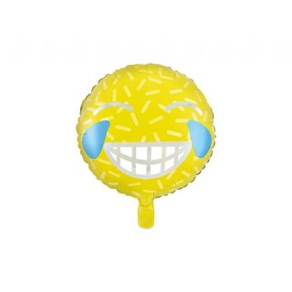 Fóliový balónek Smajlík SMILE, 45cm (zn. PartyDeco)