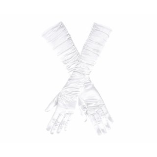 Dámské plesové rukavice - bílé
