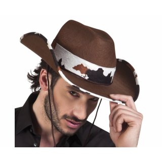 Klobouk "trampský" maskáčový, hnědá barva (zn. BOLAND)