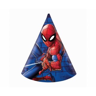Párty kloboučky "Spiderman Team Up", 6ks