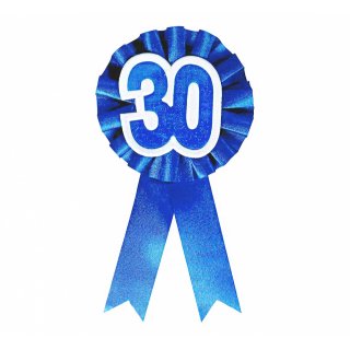 Brož 30, modrá barva