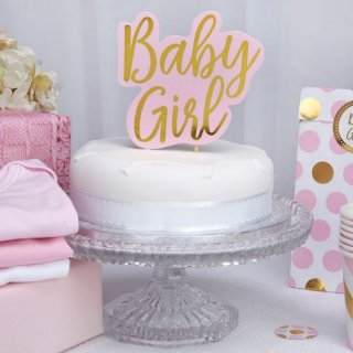 Zápich do dortu "Baby Girl"