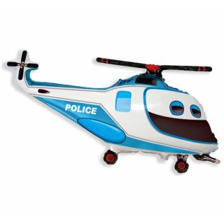 Foliový balón Policejní helikoptéra, 61 cm