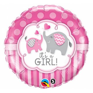 Fóliový balónek "It’s a girl"