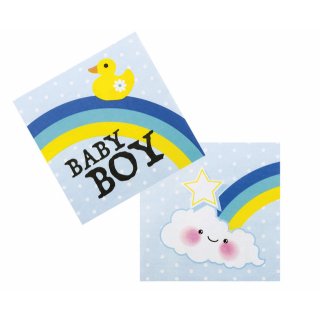Papírové ubrousky "BABY BOY"