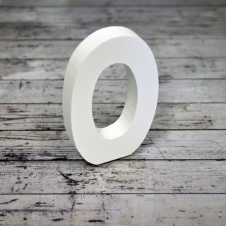 Dřevěné písmeno O, 8cm