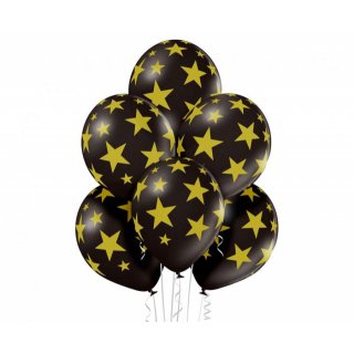 Balónky Stars 30 cm, 6 ks