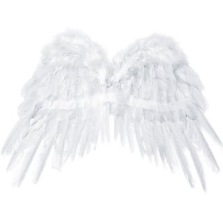 Andělská křídla, bílá, 53 x 37 cm