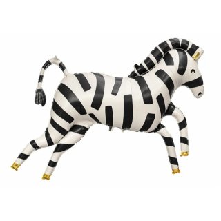 Fóliové balónky Zebra, 115x85 cm, mix