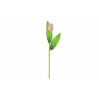 Umělý tulipán 39 cm růžový