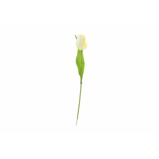 Umělý tulipán 42 cm žlutý