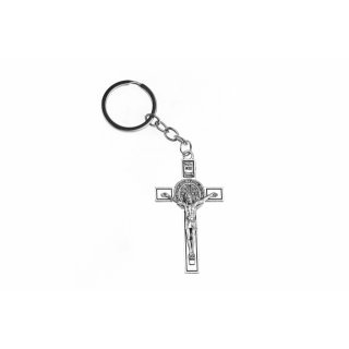 Přívěsek na klíče kříž