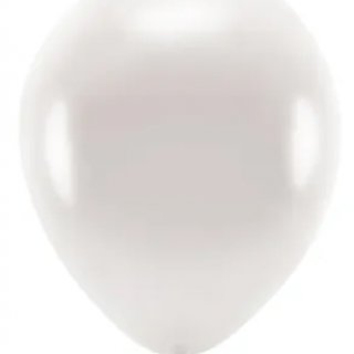 Ekologický balónek 30cm metalický, perleťová