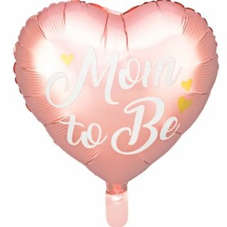 Fóliový balónek Mom to Be, 35cm, růžový