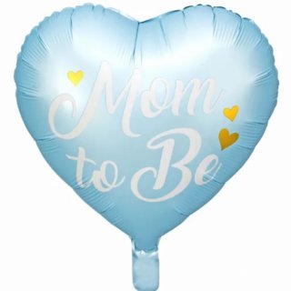 Fóliový balónek Mom to Be, 35cm, modrý