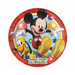 Papírové talířky Playful Mickey (Disney), další generace, 23 cm, 8 ks