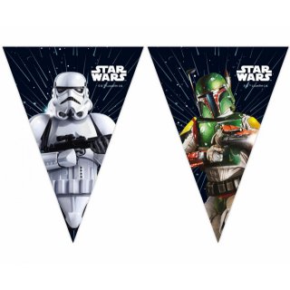 Závěsný banner galaxie Star Wars, vlajky, 230cm