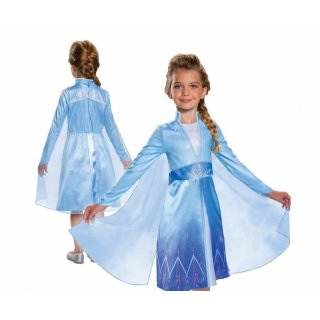 Dětský kostým Elza - Frozen 2, velikost S (5-6 let)