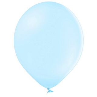 Balonek pastelový, bledě modrý 30 cm