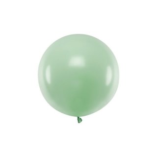 Jumbo balon metalický pistáciový, 60 cm