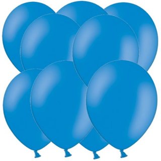 Balónek pastelový, modrý, 30 cm